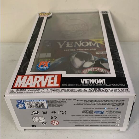 Pop! Comic Cover #10 Marvel Venom Lethal Protector Vinyl Figure - Picture 5 of 5